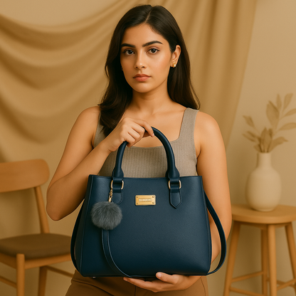 Charm Tote Handbag