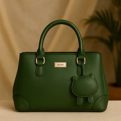 Classic Structured Tote Pink HandBag For Women – Premium Office & Casual Handbag