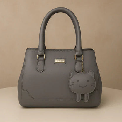 Classic Structured Tote Pink HandBag For Women – Premium Office & Casual Handbag