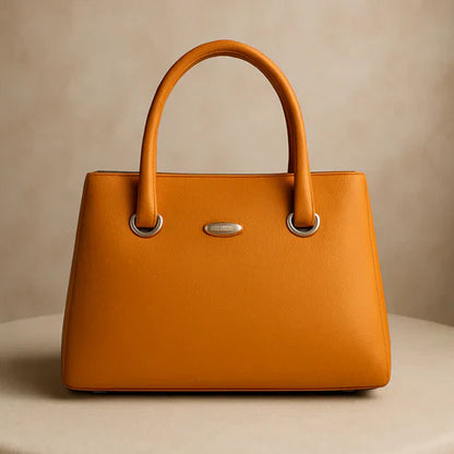 Caramel Structured  HandBags For Women–Premium Everyday Handbag