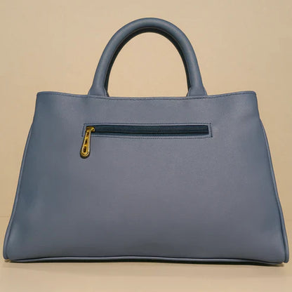 Blush Structured Tote Handbag For Women
