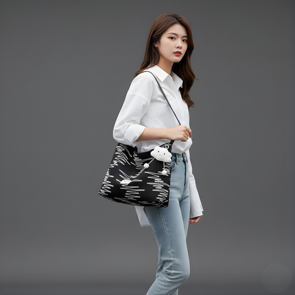 MULADID Convertible Tote Backpack – Stylish Multi-Color Shoulder & Backpack Bag