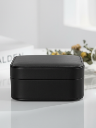 Portable Jewelry Storage Box – Compact Travel Organizer for Rings, Earrings, Chains & Accessories