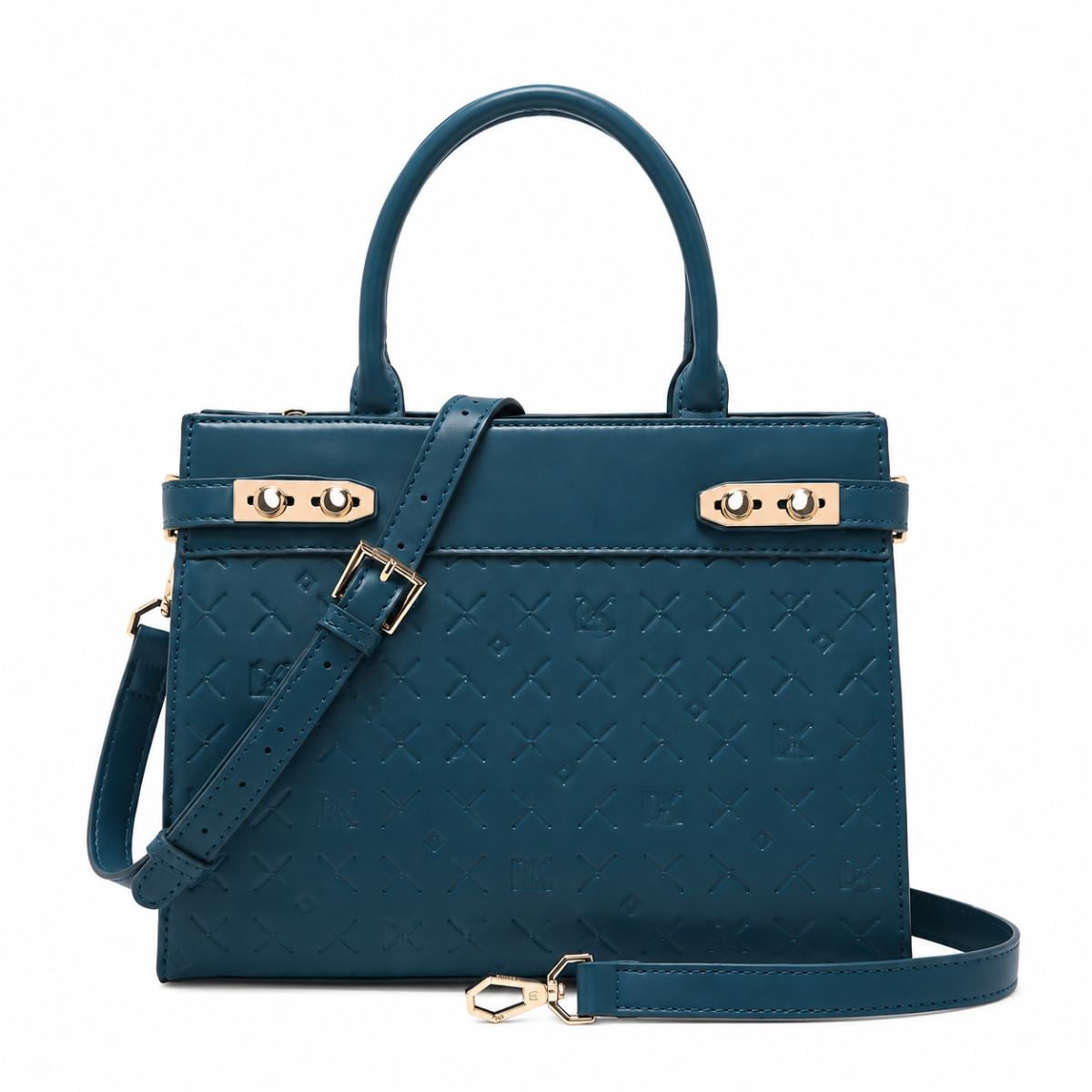 Premium Blue Women Handbag with Adjustable Sling Strap
