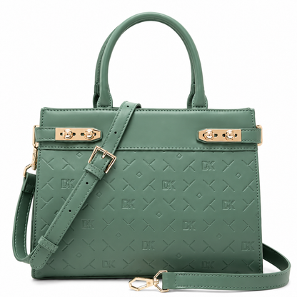 Premium Green Women Handbag with Adjustable Sling Strap